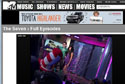 Almost GIANT webs on MTV image