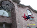 GIANT web with Spiderman (Danny Hindes' web upper left) image