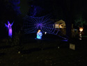 MEGA GlowWeb with lighted spider image